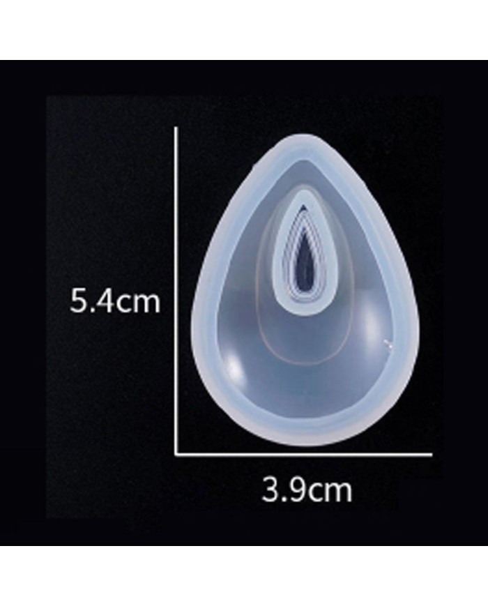 Damla Küpe Kolye Reçine Epoksi Kalıp -Kod:78