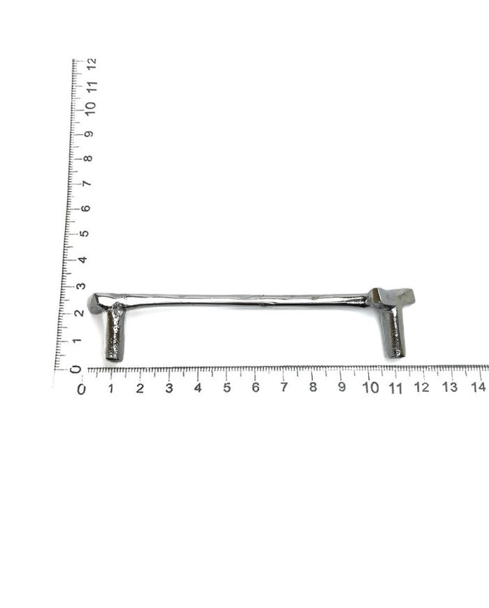 Çift Epoksi Tepsi Kulbu Gümüş Model