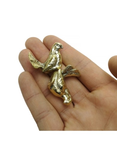 Epoksi Tepsi Kulbu Başlığı Kuş Gold Model Bir Çift