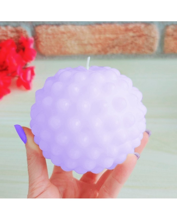 Kure Mum Silikon Kalıbı - Bubble Mum - M155