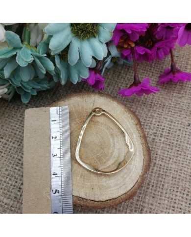 Damla  Model Reçine Metal Kolye Ucu