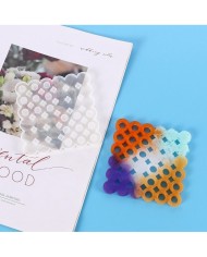 Bardak Altı Desenli Reçine Epoksi ve Beton Kalıbı -Kod:167