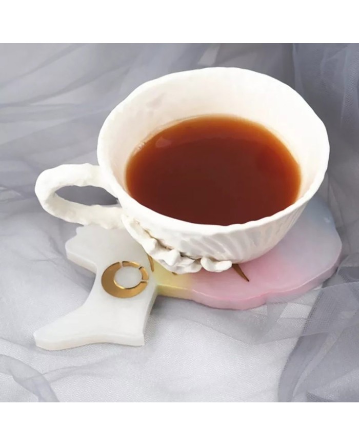 Kadın Silüeti Bardak Altı Reçine Epoksi ve Beton Kalıbı -Kod:240