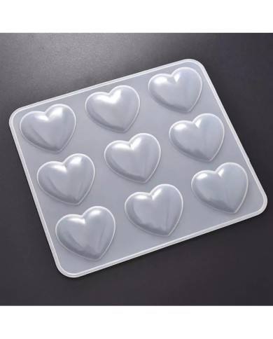 Çoklu Kalp Reçine Epoksi ve Sabun Kalıbı -Kod:275