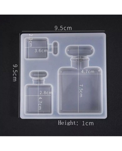 Parfüm Şişesi Reçine Epoksi Kalıbı -Kod:129