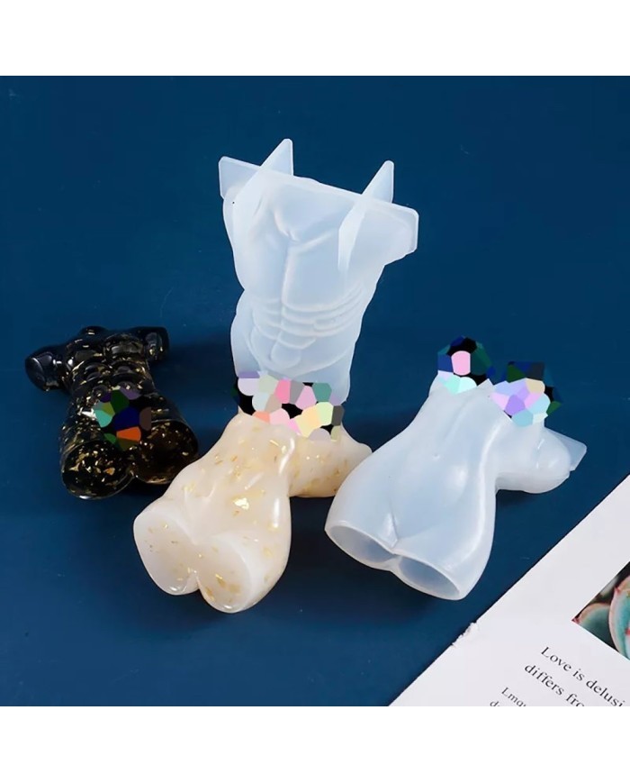 Kadın Vucudu Reçine Epoksi,Mum,Sabun ve Beton Kalıbı -Kod:949