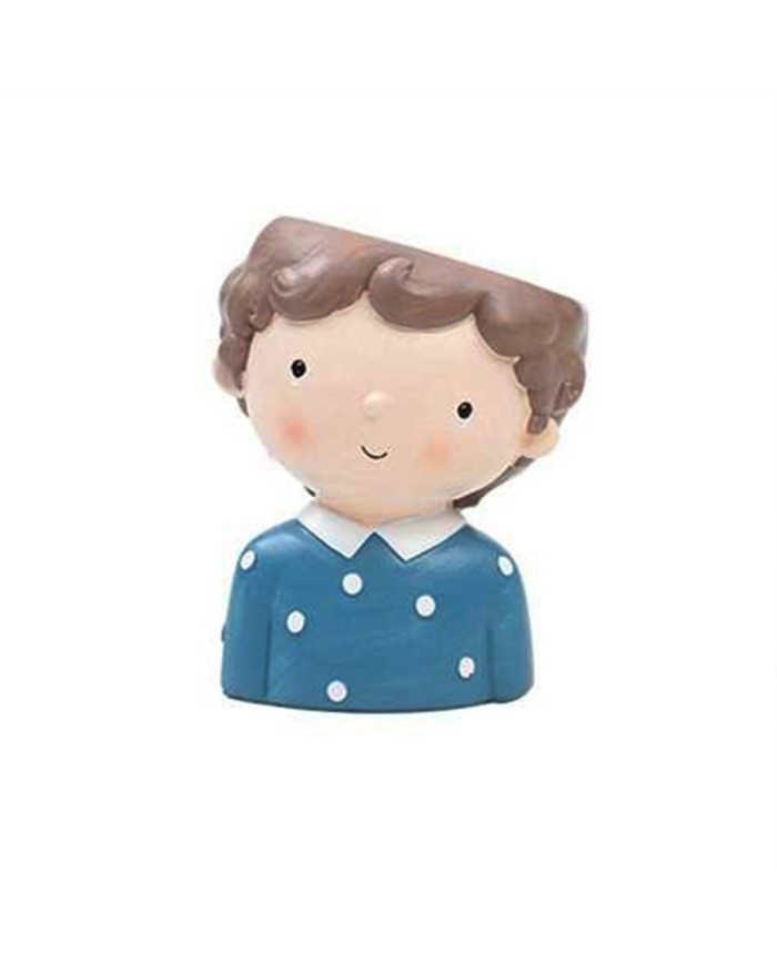 Erkek Çocuk Beton Saksı Silikon Kalıbı - 174