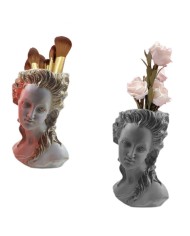 Juilet Büstü Beton Saksı Silikon Kalıbı - 186