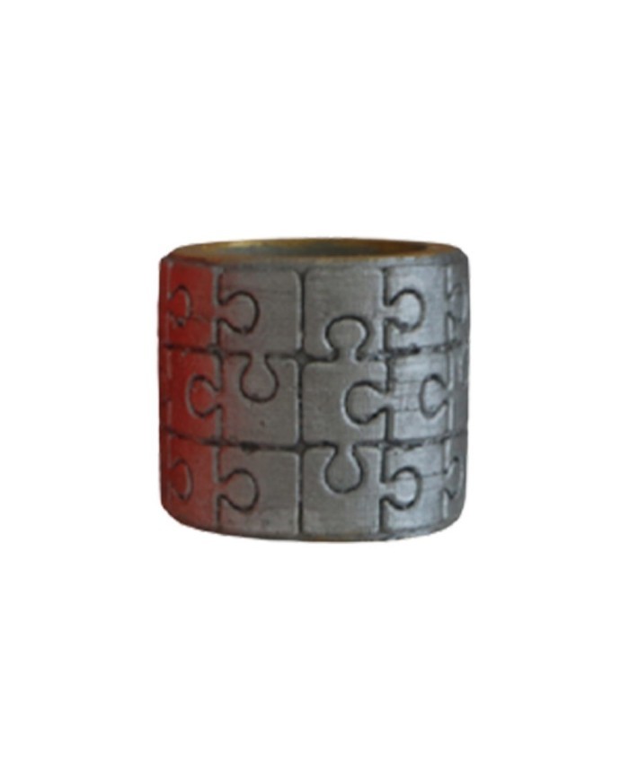 Yuvarlak Puzzle - Beton Saksı Kalıbı 192