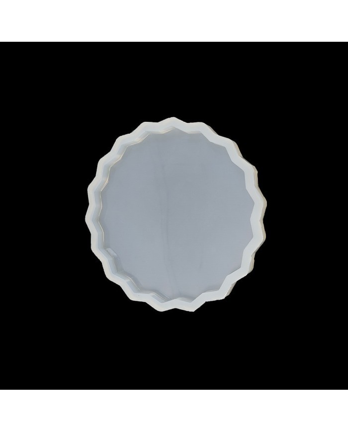 5 Adet Küçük Güneş  Bardak Altı - Reçine Epoksi Kalıp - 12 cm - B15