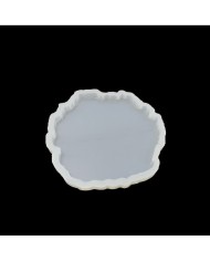 5 ADET Yuvarlak Bardak Altı - Reçine Epoksi Kalıp - B11