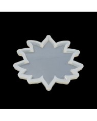 5 ADET Yaprak Bardak Altı - Reçine Epoksi Kalıp - B10