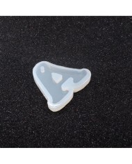 5 Adet - Reçine Epoksi Harf Kalıp -  A