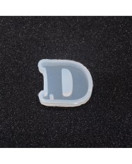 5 Adet Reçine Epoksi Harf Kalıp - D