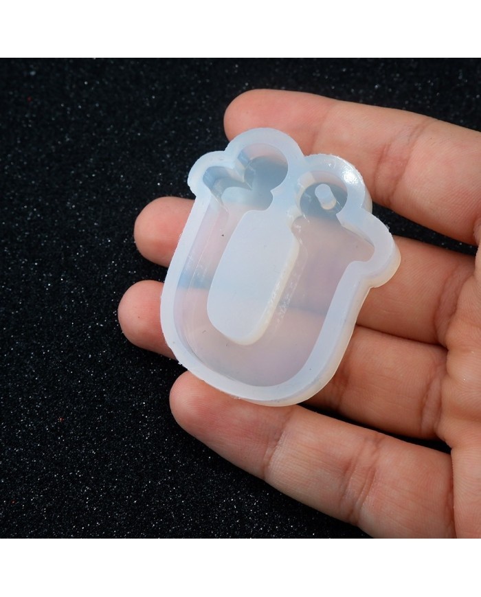 5 Adet Reçine Epoksi Harf Kalıp - Ü