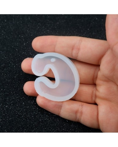 5 Adet Reçine Epoksi Harf Kalıp - C