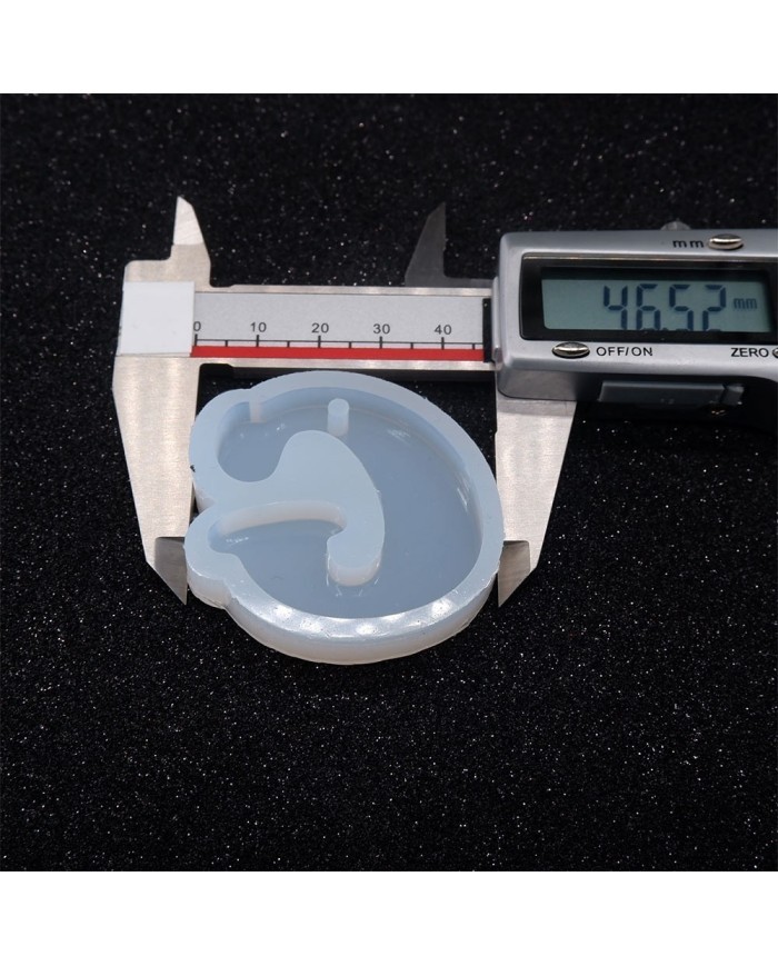 5 Adet Reçine Epoksi Harf Kalıp -  G