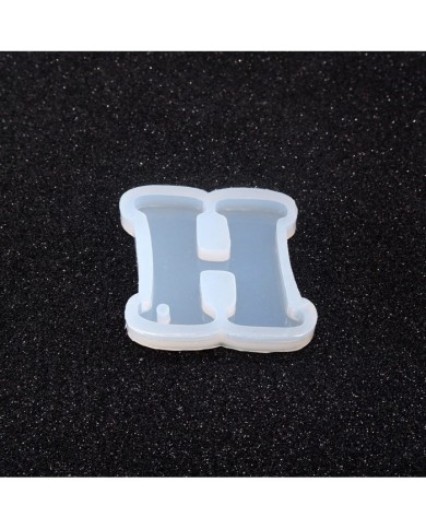 5 Adet Reçine Epoksi Harf Kalıp -  H