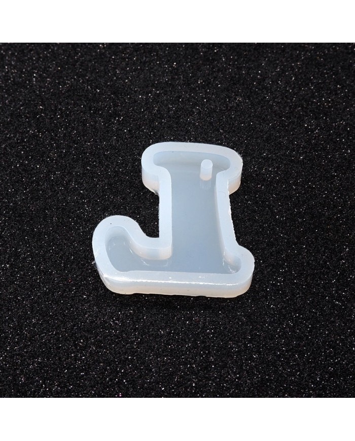 5 Adet Reçine Epoksi Harf Kalıp - L