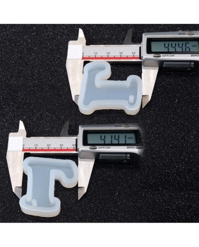 5 Adet Reçine Epoksi Harf Kalıp - L