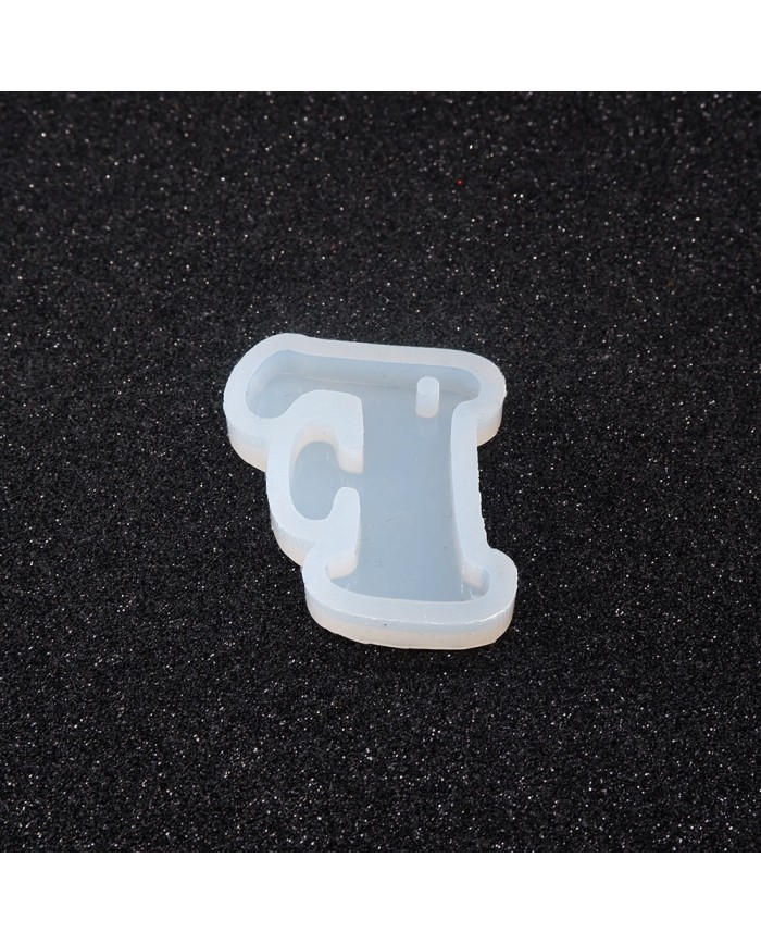 5 Adet Reçine Epoksi Harf Kalıp - F