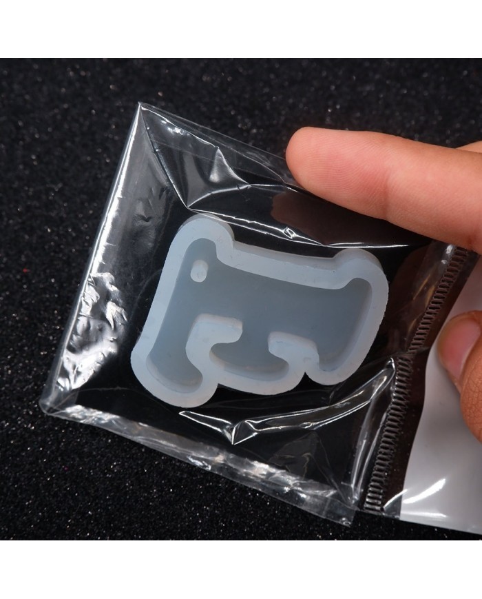 5 Adet Reçine Epoksi Harf Kalıp - F