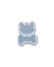 5 Adet - Kedi & Kemik  Reçine Epoksi Kalıp