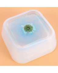 Dörtgen Kase - Reçine Epoksi Kalıbı -Kod:974