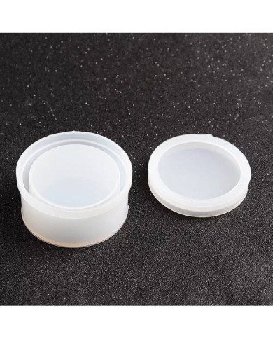 Mumluk ,Yüzüklük, Şekerlik - Kapaklı Kalıp - 8x3.7 cm -Kod:982