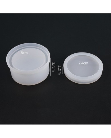 Mumluk ,Yüzüklük, Şekerlik - Kapaklı Kalıp - 8x3.7 cm -Kod:982