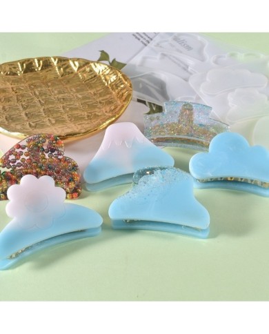 Timsah Ağızlı Epoksi Reçine Silikon 6  Tokalı Set- Kod:1033