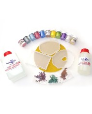 Reçine Epoksi Seti -  Bardak Altları (375ml reçine) - 32,33,251