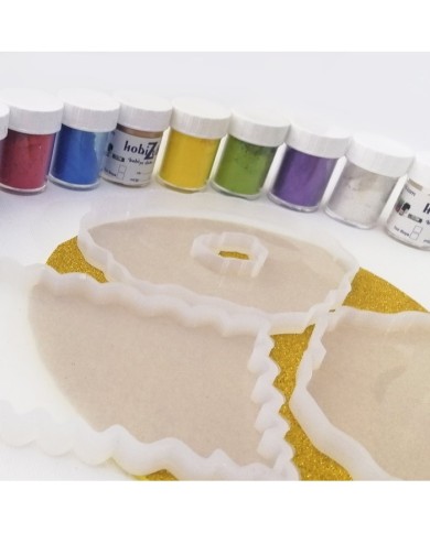 Reçine Epoksi Seti -  Bardak Altları (375ml reçine) - 32,33,251