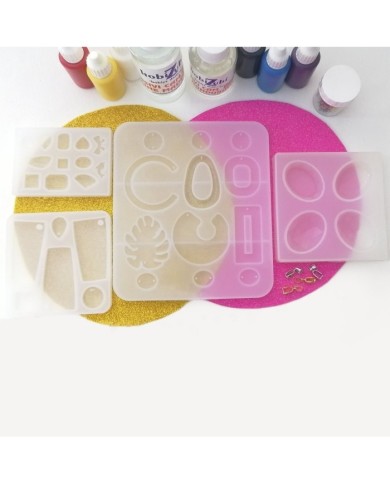 Reçine Epoksi Kolye Seti - (150ml reçine) - 212,82,126,127