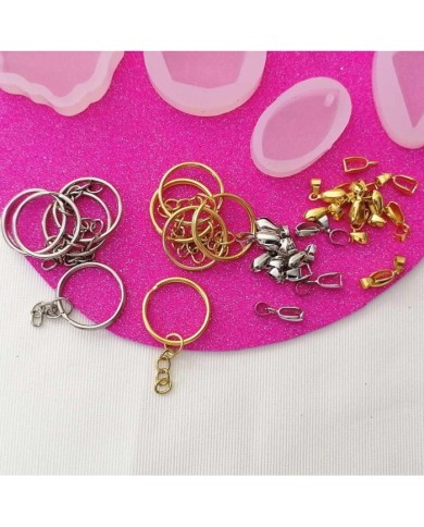 Reçine Epoksi Seti - Anahtarlık Kalıpları (375ml reçine) - E13.E1.E15.A20.A11