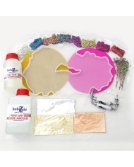 Reçine Epoksi Tepsi Seti - (750ml reçine) - 341