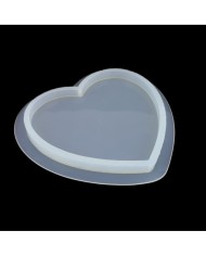 5 Adet - Kalp Reçine Epoksi Kalıp - B17