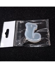 5 Adet - Reçine Epoksi Harf Kalıp - J