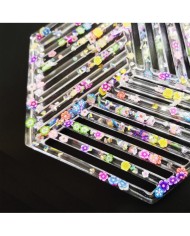 Beton ve Epoksi Silikon Bardak Altı Kalıbı - Altıgen -Kod:194