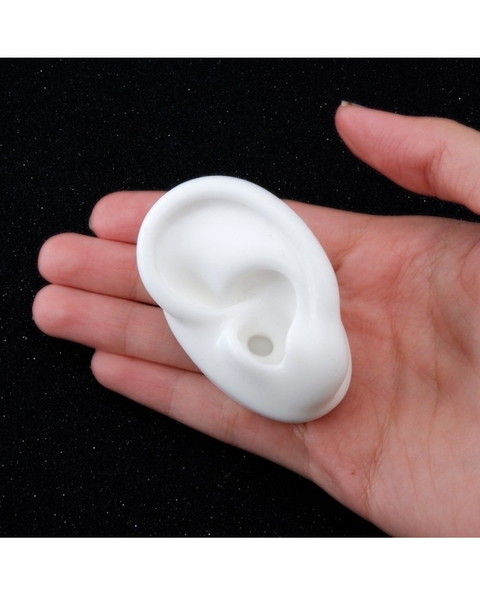 SİLİKON KULAK SAĞ TAKI VE BİJUTERİ KÜPE MANKENİ RENK SEÇENEKLİ