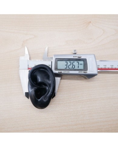 Silikon Kulak  Sol 25 Adet Beyaz  - Takı ve Bijuteri Küpe  Mankeni