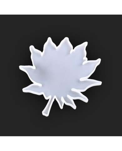 Yaprak Reçine Epoksi ve Beton Kalıbı - Bardak Altı -Kod:178