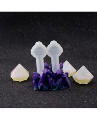 Reçine Epoksi Kalıp - İkili Lolipop - Kod:990