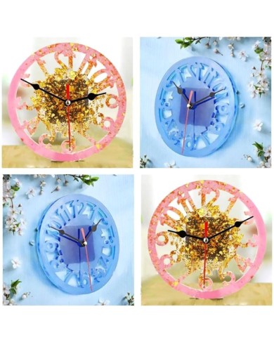 Reçine Epoksi Kalıp - Saat Kalıbı - 15x15 cm -Kod:1002