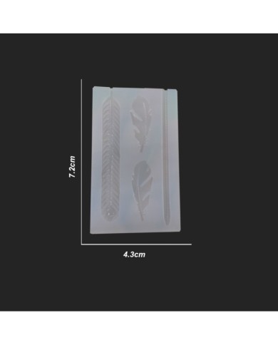 Minik Yaprak Takı Reçine Epoksi Kalıbı -Kod:46