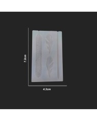 Minik Yaprak Takı Reçine Epoksi Kalıbı -Kod:46