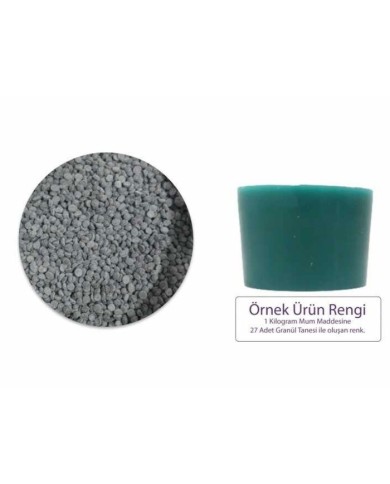 Yeşil Mum Boyası 5 GR - Granül Mum Boyası