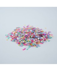 Mini Kelebek Renkli Pul Paketi - 5 gram - Epoksi Süsleme Pulu - 5mm