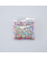 Mini Kelebek Renkli Pul Paketi - 5 gram - Epoksi Süsleme Pulu - 5mm