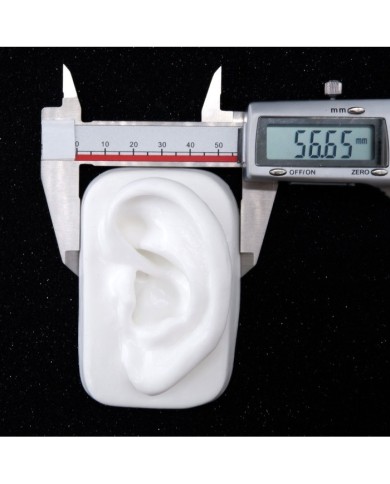 Silikon Kulak Alt Çerçeveli Sol 50 Adet - Takı ve Bijuteri Küpe Mankeni